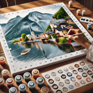 Hallstatt Paint-by-Numbers Masterpiece