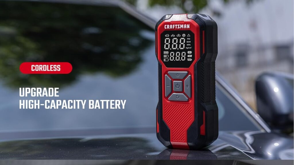 Craftsman Tire Inflator Review – A Compact Lifesaver for Roadside Emergencies