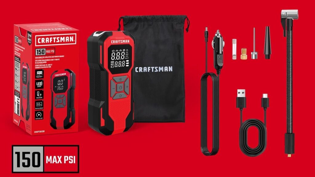 Craftsman Tire Inflator Review – A Compact Lifesaver for Roadside Emergencies