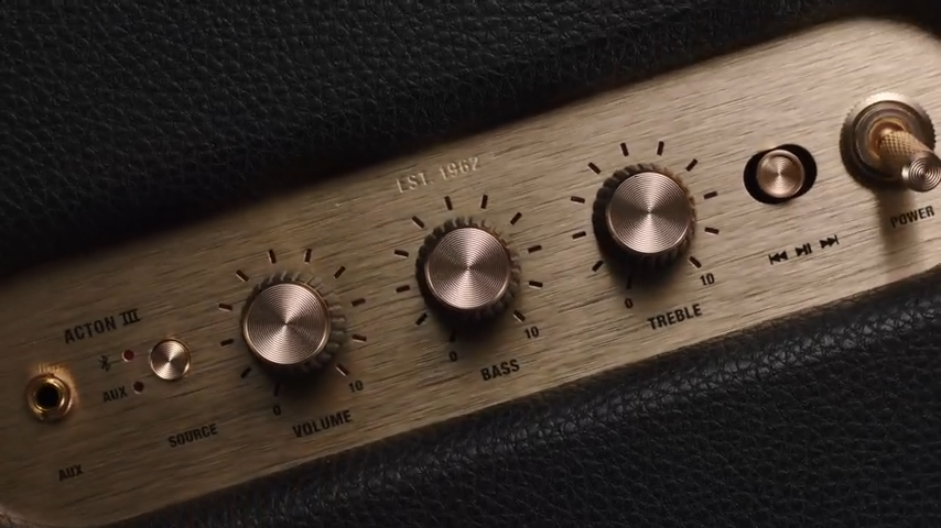 Marshall Acton III Bluetooth Speaker Review – Compact Size, Big Personality